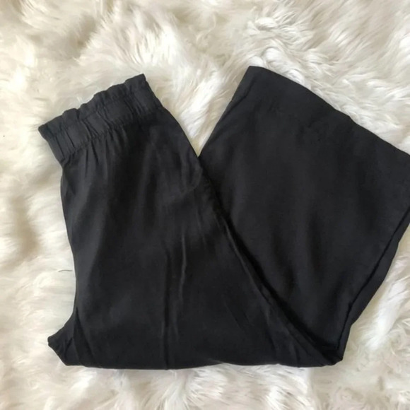 Time and Tru Black Wide Leg Utility Pants S - Picture 6 of 6